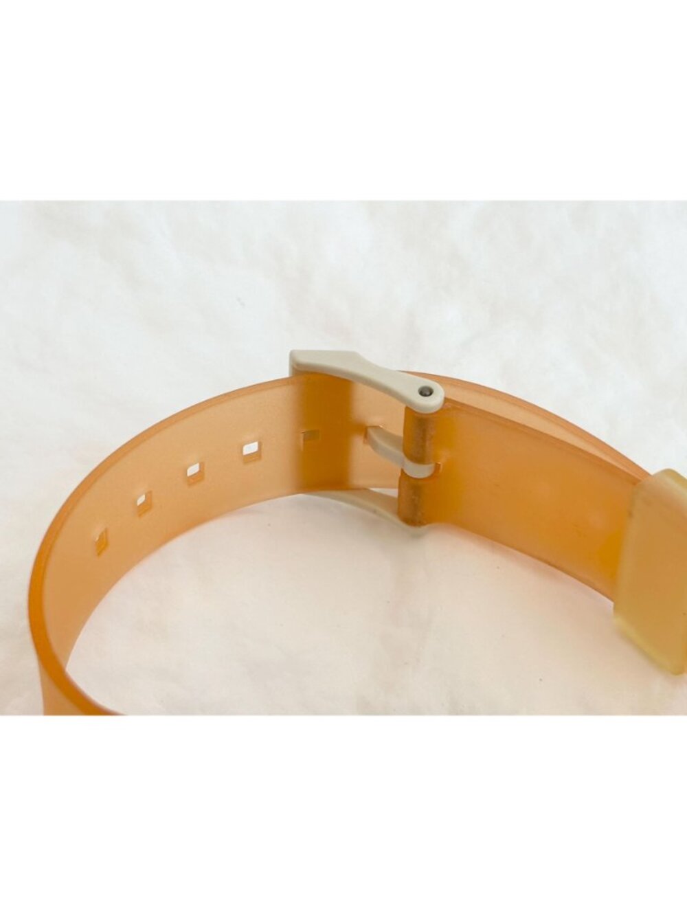 CASIO FS-01 2324 Orange & Blue Illuminator Dual Time Japanese 90's Film Watch - Picture 11 of 16